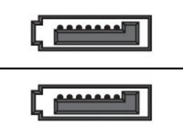 Supermicro - SATA-Kabel - SATA (W) bis SATA (W)