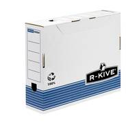 Archivbox R-Kive Prima (80mm) weiß/blau-1