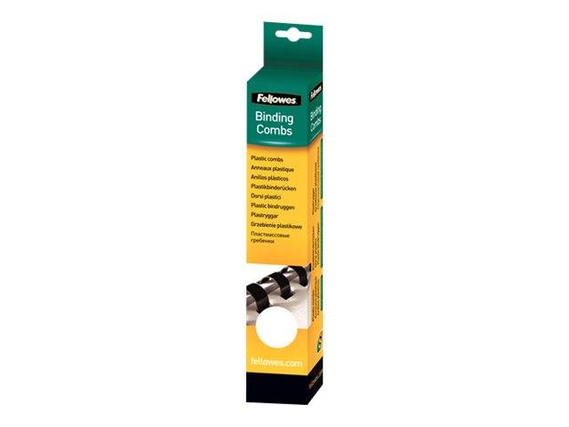 Fellowes Plastikbinderücken, DIN A4, 21 Ringe, 16 mm, weiß (5353320)-0