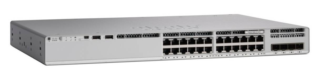 Cisco Catalyst 9200L - Network Advantage - Switch - L3 - managed - 8 x 100/1000/2.5G/5G/10GBase-T + 16 x 10/100/1000 (Po-1