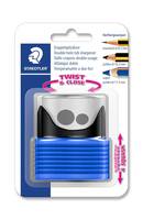 STAEDTLER Doppel-Spitzdose TWIST & CLOSE, schwarz/blau (57890598)-1
