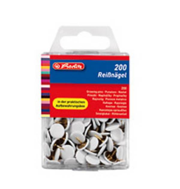 Herlitz 8770158, Weiß, Metall, Kunststoff