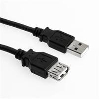 Sharkoon Kabel USB 2.0 Verlängerung 0,5m schwarz Multimedia-Technik USB-Kabel-1