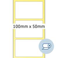 Rollenetikett Thermo 100x50mm ws 2.000St - Artikel: 129210801-1