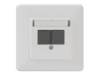 Rutenbeck UM-Cat.6A iso-UMD 2 Up rw - Steckdosenauslass