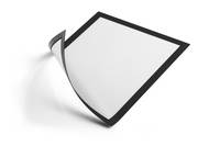 DURABLE DURAFRAME MAGNETIC - Dokumentenhalterung - für A4 - magnetisch - Schwarz (Packung mit 5)-2
