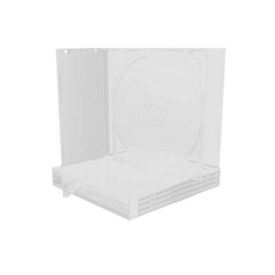 MEDIARANGE BOX23-T - Schmuckschatulle - 1 Disks - Transparent - Kunststoff - 120-0