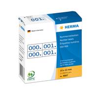 HERMA - Dekorationskleber - 1 x 2.2 cm - Blau - Dauerhaft - Papier (Packung mit 2)-1