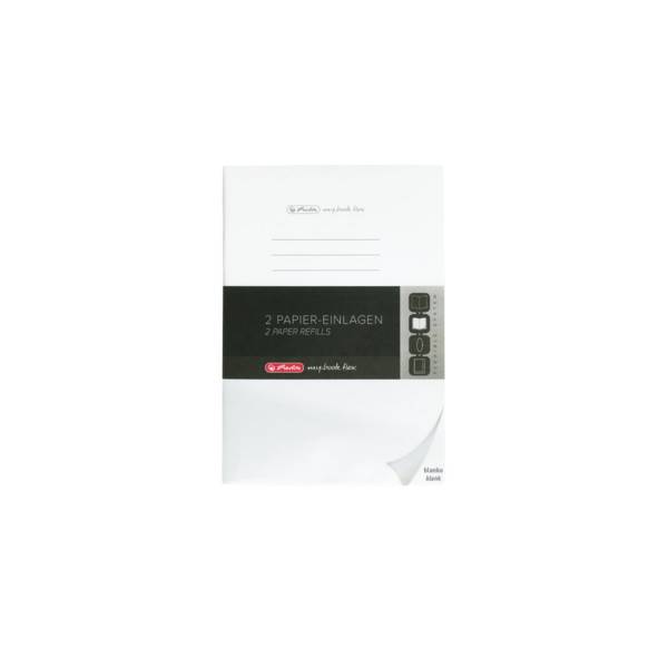 Herlitz 50034130, Monochromatisch, Weiß, A5, 80 Blätter, Erwachsener