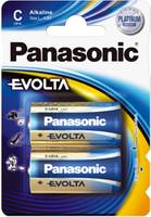 Panasonic Evolta C, Einwegbatterie, Alkali, 1,5 V, 2 Stück(e), Blau, C-2