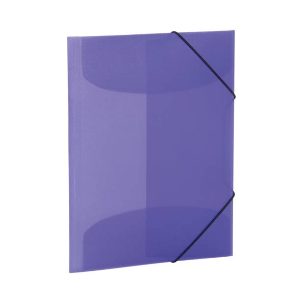 HERMA 19581, Konventioneller Dateiordner, A4, Polypropylen (PP), Violett, Porträt, Gummiband