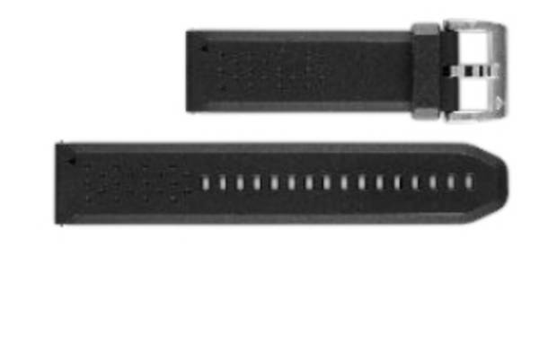 Garmin 010-12419-04, Band, Smartwatch, Schwarz, Garmin, Garmin Fenix Chronos, Silikon