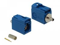Delock 89701 - FAKRA C - Männlich - Gold - Blau - Edelstahl - Messing - Kupfer --3