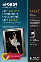 Epson Ultra Glossy Photo Paper - Glänzend - 100 x 150 mm 20 Blatt Fotopapier-1