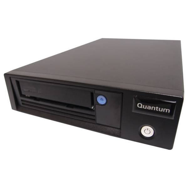 Quantum LSC33-ATDX-L8NA, LTO, 2,5:1, Serial Attached SCSI (SAS), Schwarz, 250000 h, 256-bit AES