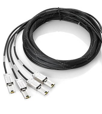 HPE - Internes SAS-Kabel - 4x Mini SAS HD (SFF-8643)-0