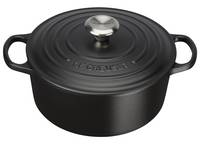 Le Creuset Bräter 24cm, mattschwarz 21177240000430-2