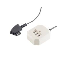 TAE F-Stecker/TAE Buchse NFN + Western-Buchse 0,2m-2