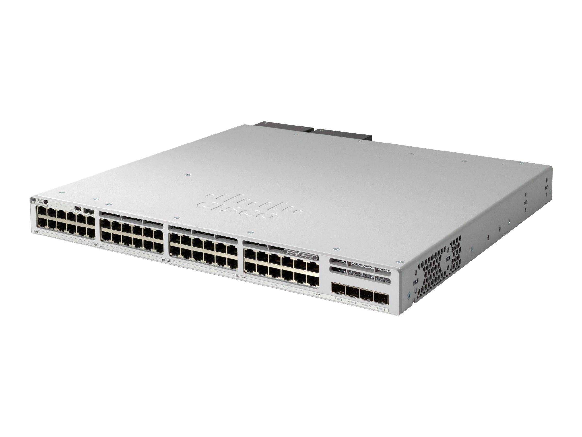 Cisco Catalyst 9300L - Network Essentials - Switch - L3 - managed - 48 x 10/100/1000 (PoE+)-0