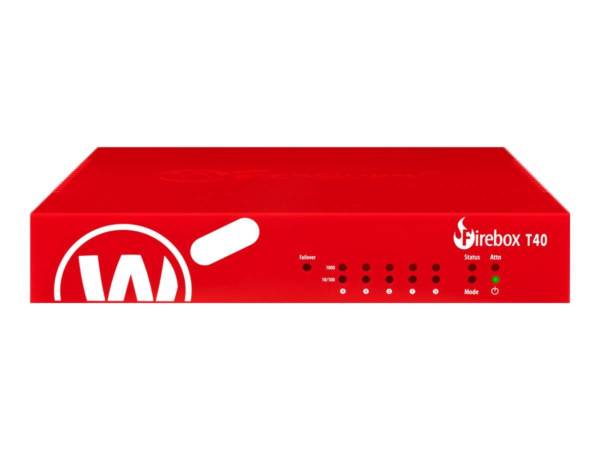 WatchGuard Firebox T40 - Sicherheitsgerät - mit 3 Jahre Total Security Suite-0