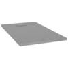 vidaXL Duschwanne SMC Grau 120x70 cm