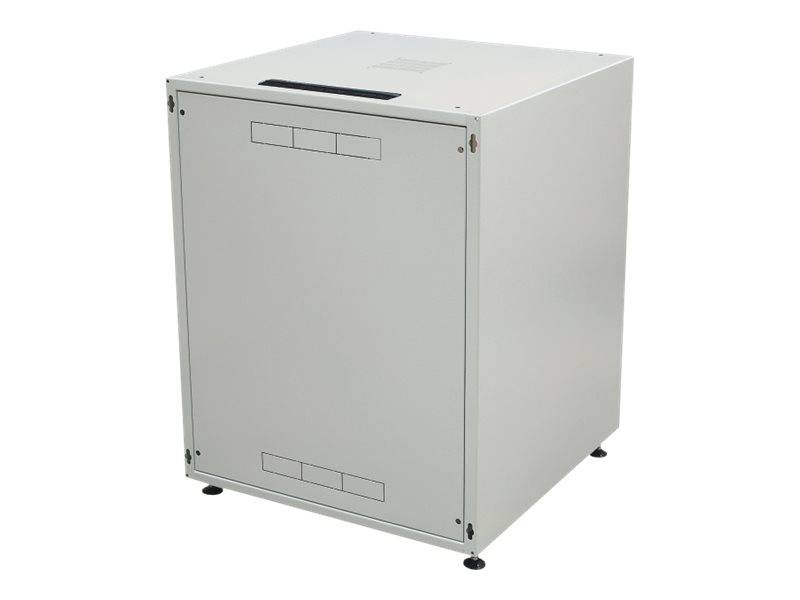 EFB-Elektronik OFFICE - Schrank Netzwerkschrank - Hellgrau, RAL 7035 - 18U - 48.3 cm (19)