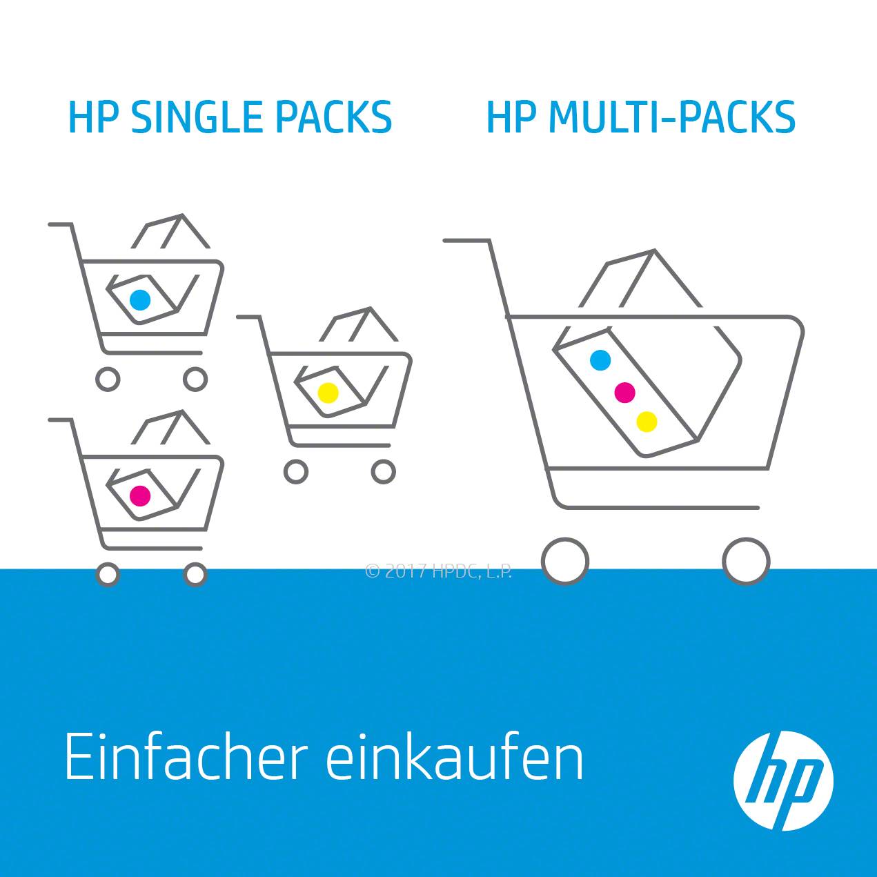HP 302XL - 8 ml - Hohe Ergiebigkeit - Farbe (Cyan, Magenta, Gelb)-3