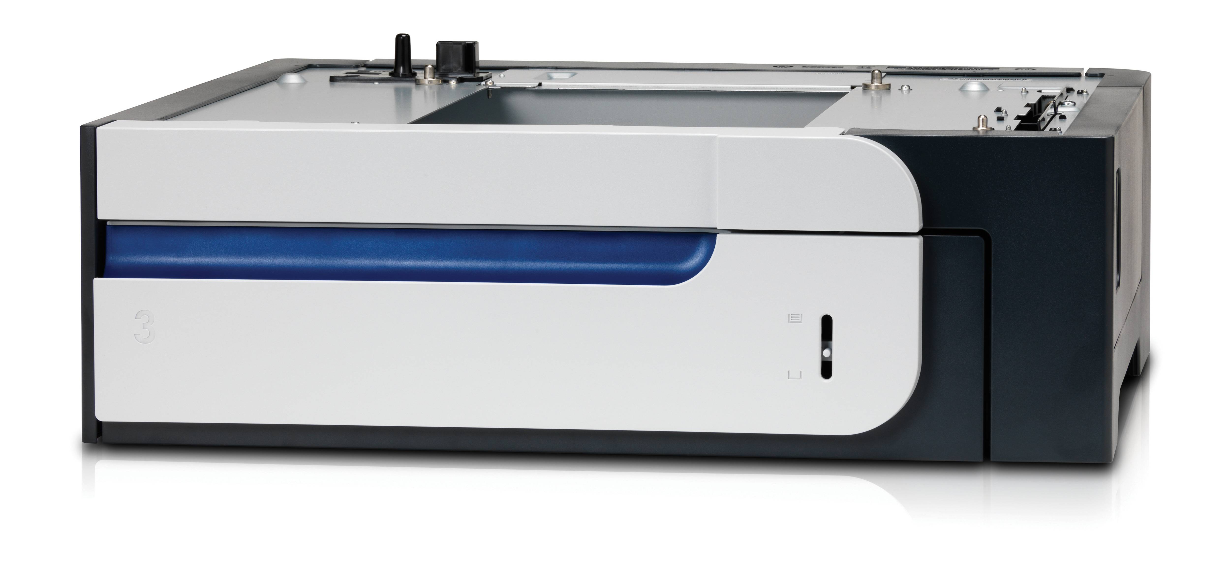 HP Papierzuführung für Papier und schwere Medien - Medienschacht - 500 Blätter in 1 Schubladen (Trays)-2