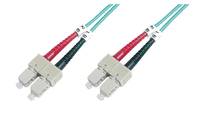 DIGITUS - LWL Multimode OM 3 Patchkabel, SC / SC-4