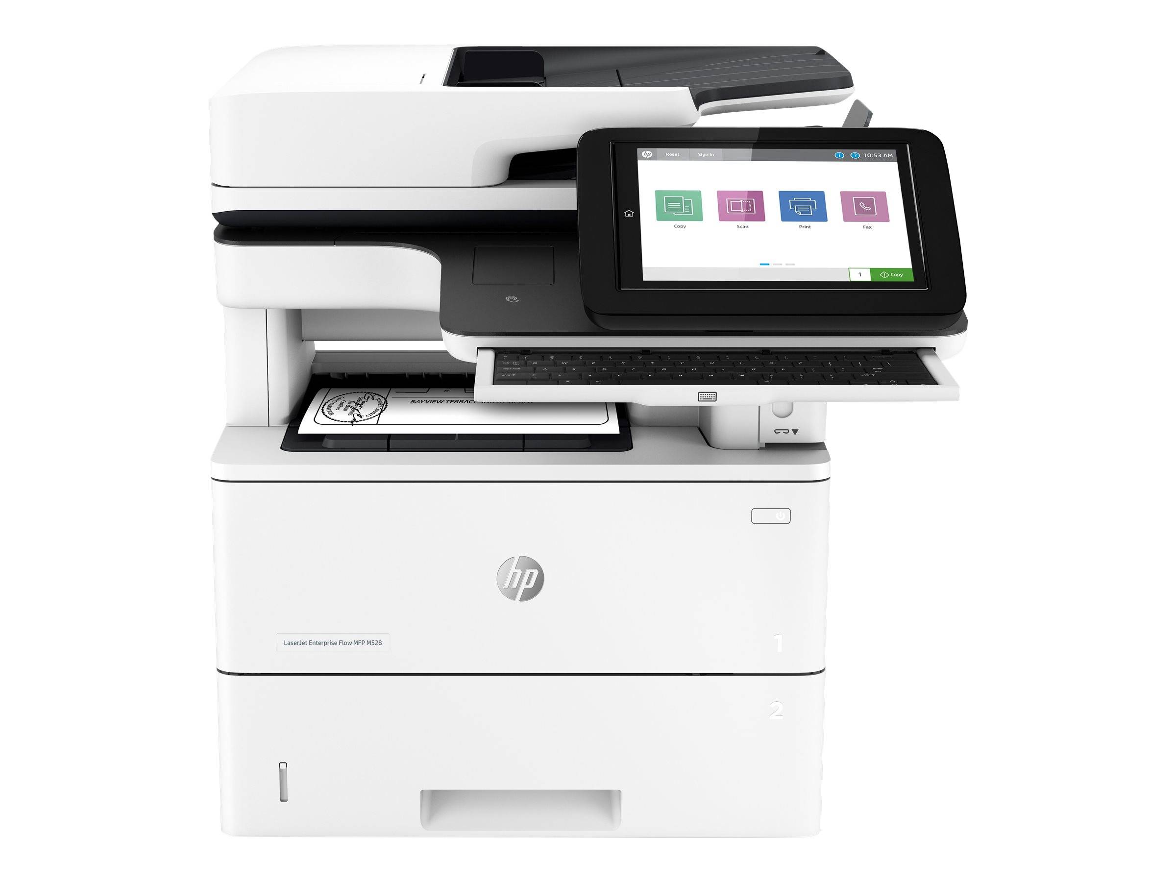HP LaserJet Enterprise Flow MFP M528z - Multifunktionsdrucker - s/w - Laser - Legal (216 x 356 mm)/-3