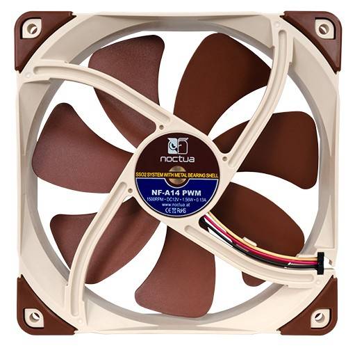 Noctua NF-A14 PWM - Gehäuselüfter - 140 mm-4
