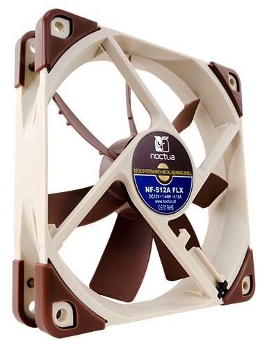 Noctua NF-S12A FLX - Gehäuselüfter - 120 mm-2