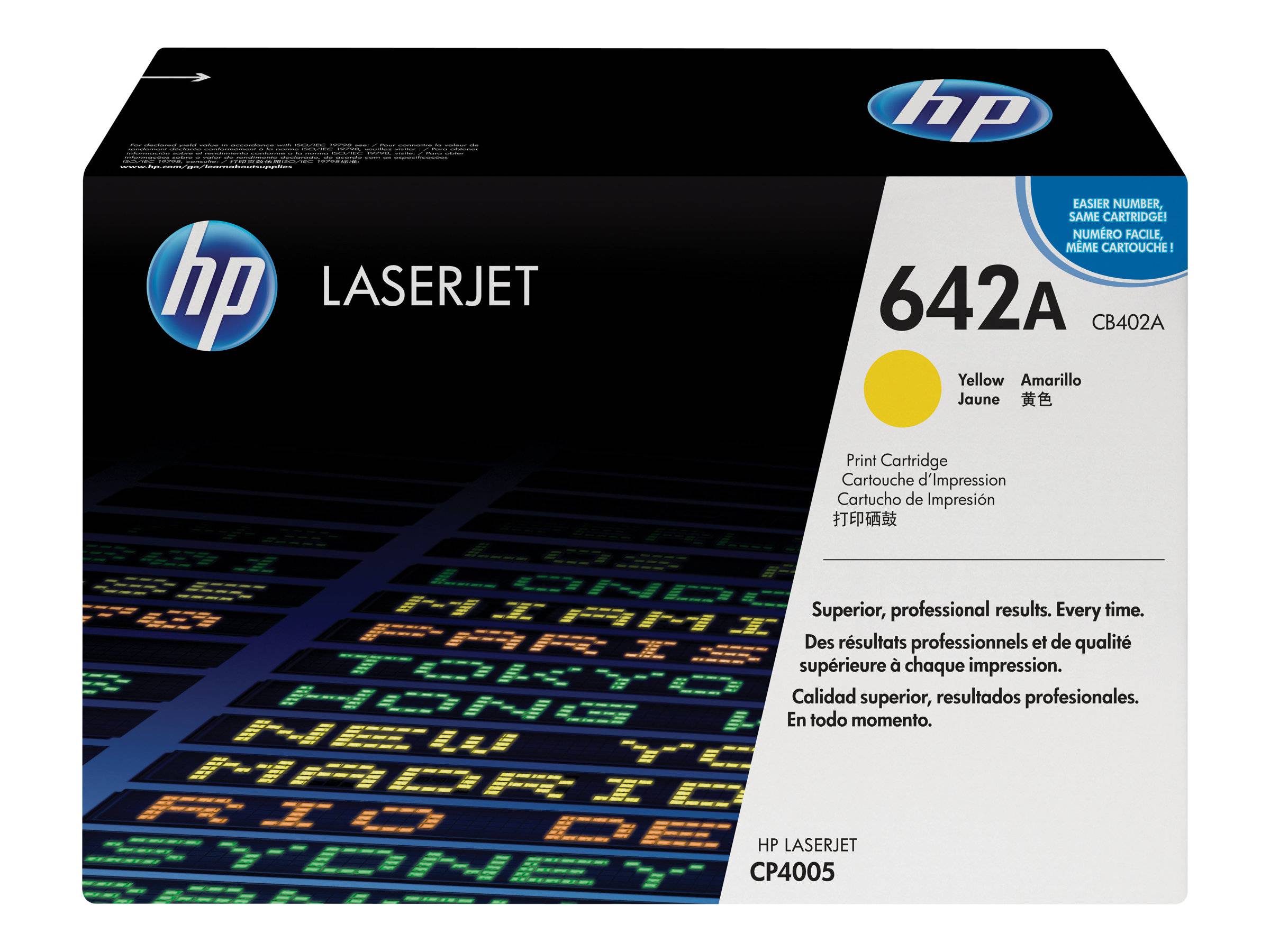 Original HP CB402A / 642A Toner Gelb 7500 Seiten-2