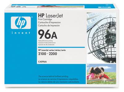 HP Toner 96A Original Schwarz 5000 Seiten C4096A-0