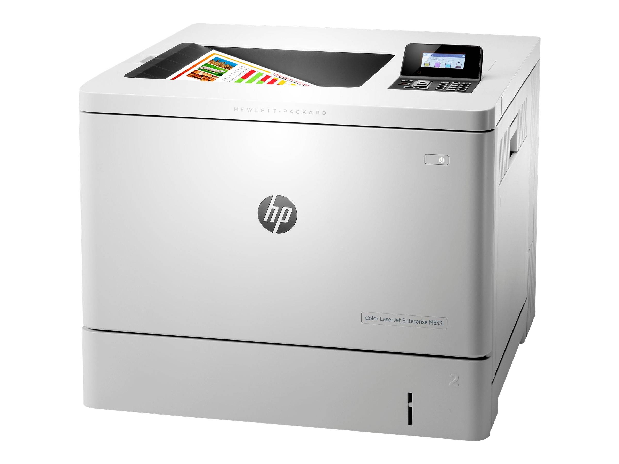 HP Color LaserJet Enterprise M553dn - Drucker - Farbe - Duplex - Laser - A4/Legal - 1200 x 1200 dpi - bis zu 38 Seiten/M-1