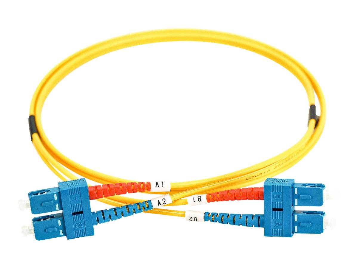 Digitus DK-2922-05 Glasfaser LWL Anschlusskabel 5.00 m Gelb [1x SC-Stecker - 1x SC-Stecker] 9/125 µ Singlemode OS2-4
