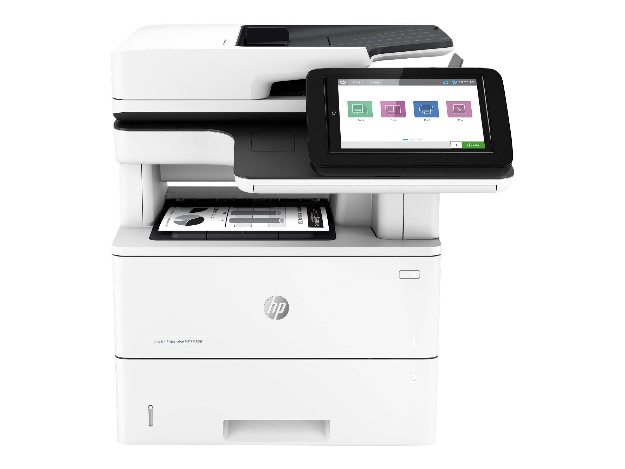 HP LaserJet Enterprise MFP M528dn - Multifunktionsdrucker - s/w - Laser - Legal (216 x 356 mm)-2