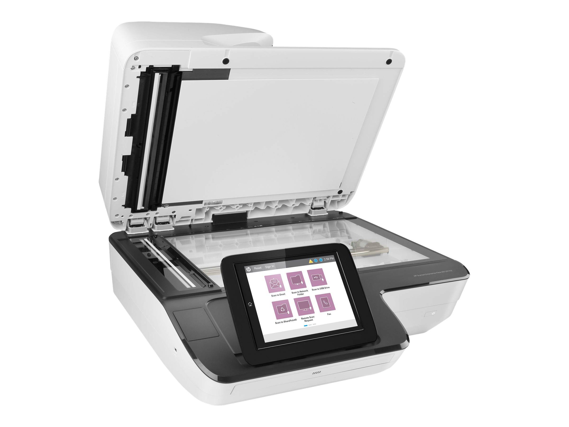 HP ScanJet Enterprise Flow N9120 fn2 - Dokumentenscanner - Flachbett: CCD / ADF: CIS - Duplex - 297 x 864 mm - 600 dpi x-2