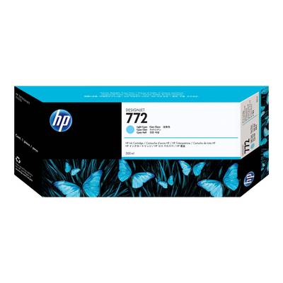 HP 772 - 300 ml - hell Cyan - Original - Tintenpatrone