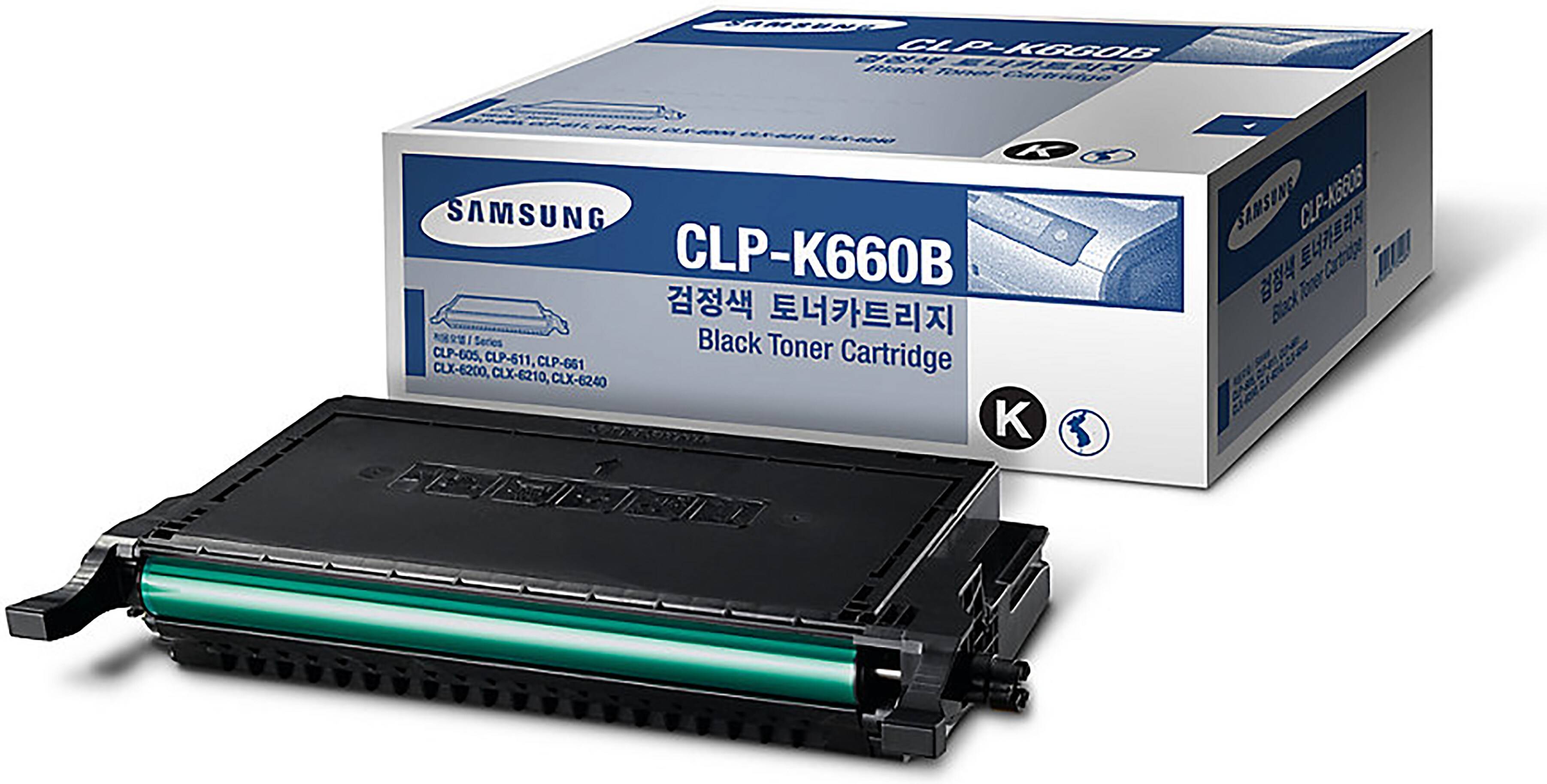 Samsung CLP-K660B - Hohe Ergiebigkeit - Schwarz - Original - Tonerpatrone (ST906A)-1