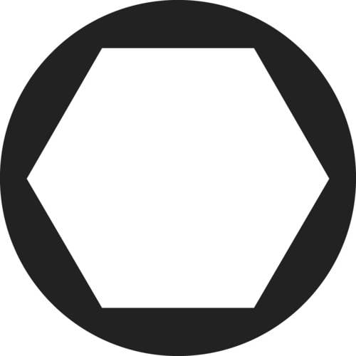 TOOLCRAFT 815390 Sechskantmuttern M6 Stahl verzinkt 50 St.