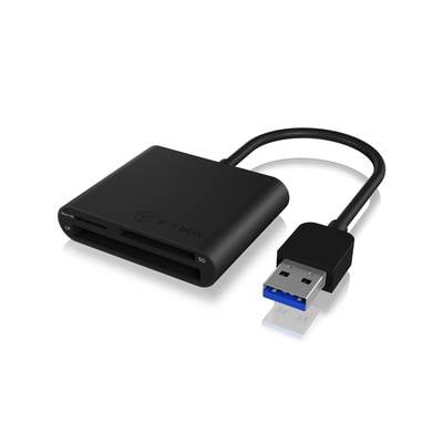 IB-CR301-U3 Externer Multi Card Reader (CF, SD, Micro SD) mit USB 3.0 Hostanschluss