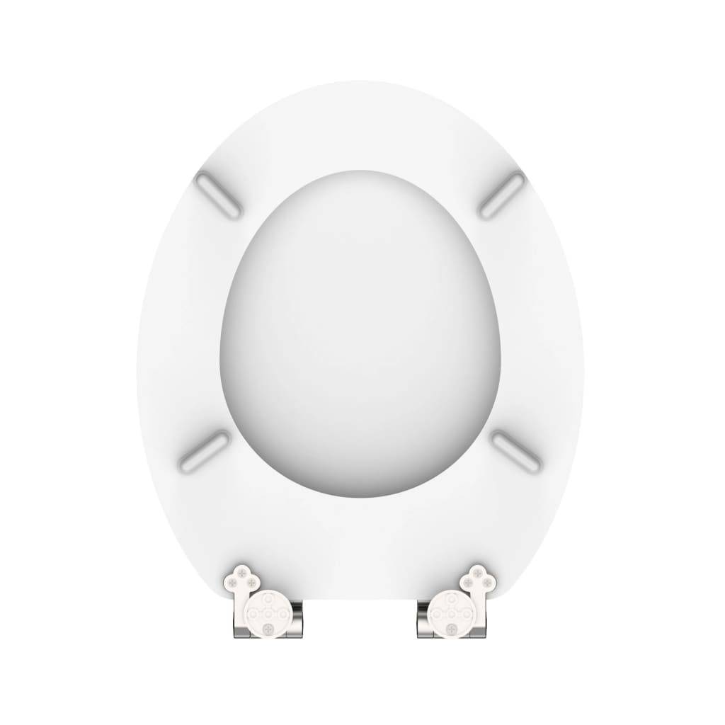 SCHÜTTE WC-Sitz WHITE Holzkern-2