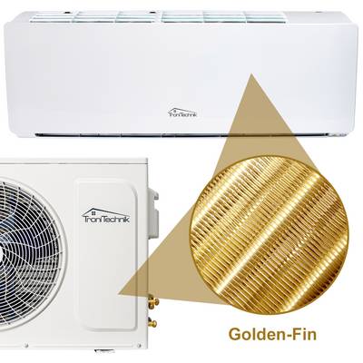 TroniTechnik SPLIT Klimagerät 5in1 Klimaanlage Set REYKIR 9000 BTU inkl. Heizung, Filter, UVC-4