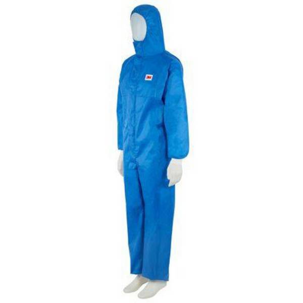 3M Einweg-Schutzanzug 4532+, Kategorie III, Typ 5/6, blau, Größe L, 20/VE