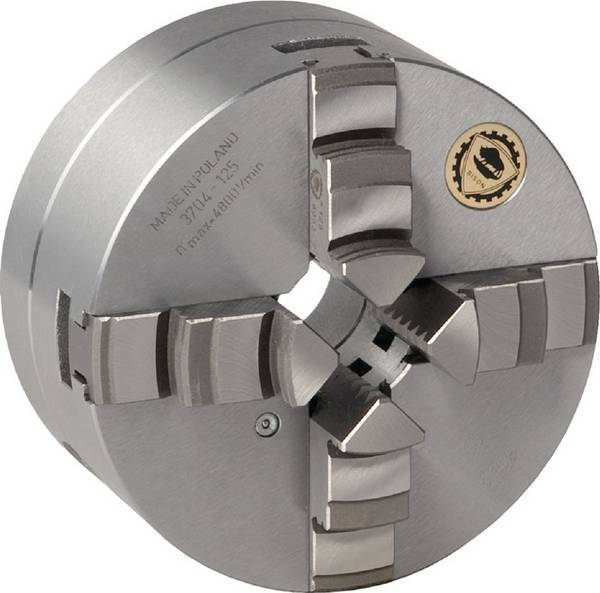 Drehfutter DIN 6350 D.100mm STA 4-Backen BISON
