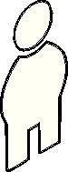 HEWI Symbol Mann Edelstahl matt schliff selbstklebend 153x72mm-4