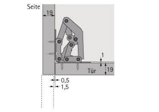 Aufschraubscharnier m.Feder vorliegend/halb vorliegend/einliegend vern.HETTICH-2