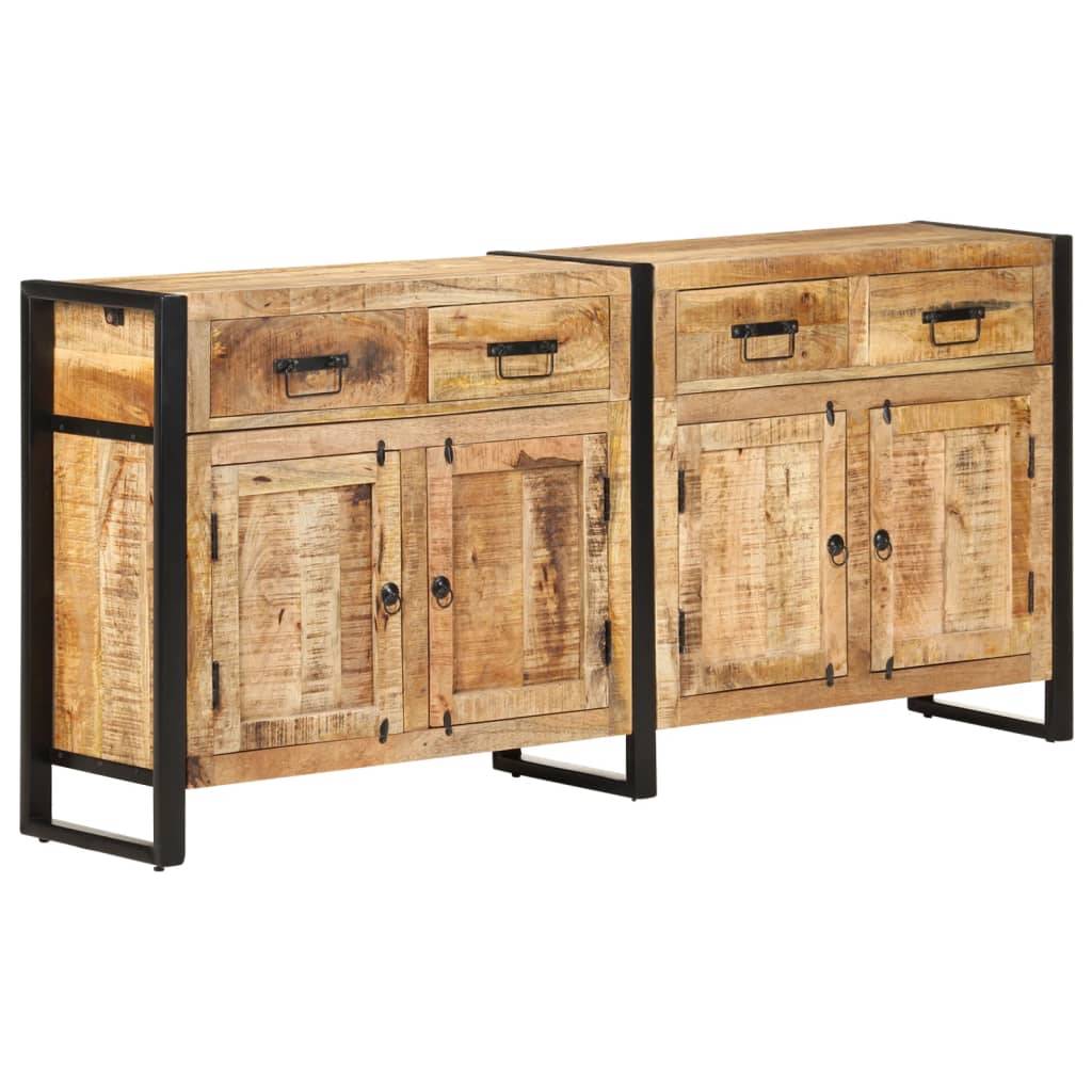 vidaXL Sideboard 172x35x80 cm Mango Massivholz-0