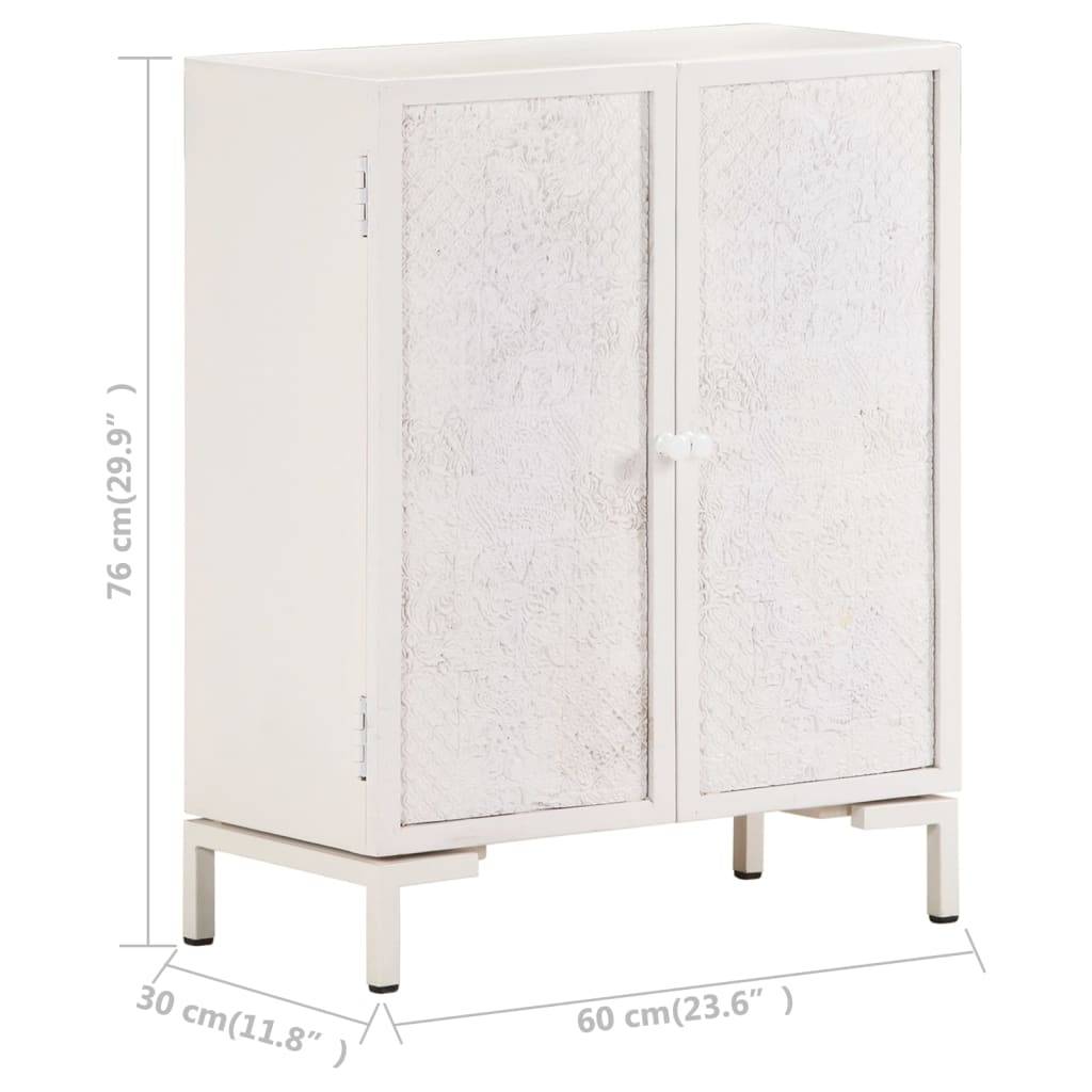 vidaXL Sideboard 60x30x76 cm Massivholz Mango-4